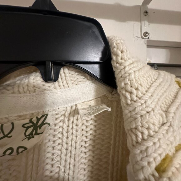 Anthropologie Field top Flower Valerie Wool - Picture 6 of 6